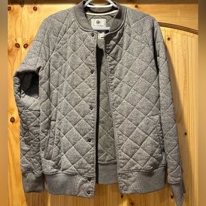 Quilted Bomber Jacket